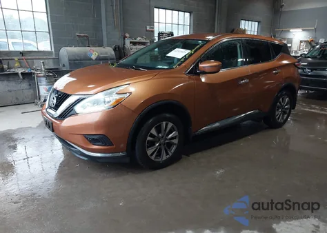 2016 Nissan Murano S из США, поврежденный, VIN 5N1AZ2MH6GN110808